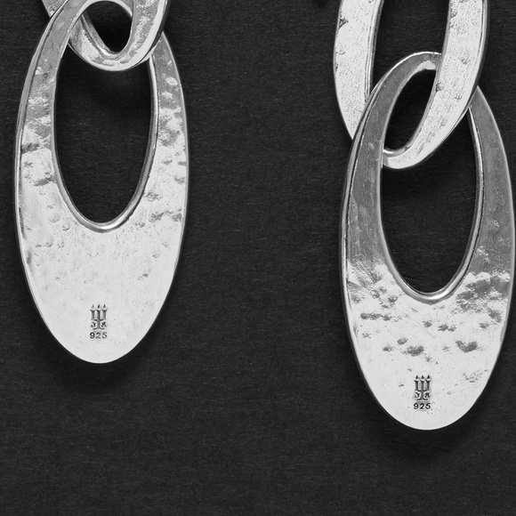 Retired James Avery Dangle Drop Earrings - Picture 4 of 4